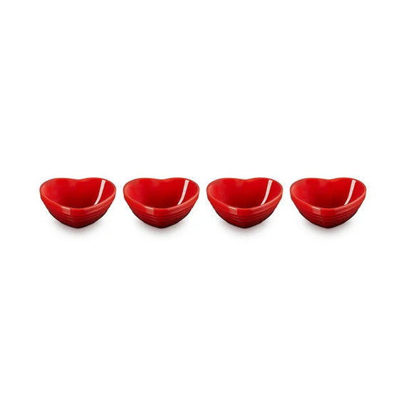 Mini Heart Pinch Bowl, Set of 4