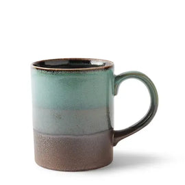 Jade Green Granite Mug