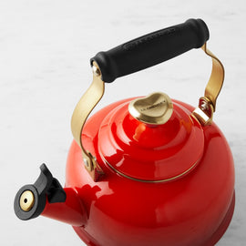 Whistling Kettle with Heart Knob-Cerise