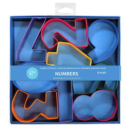 Number Cookie Cutter 9 pc Set