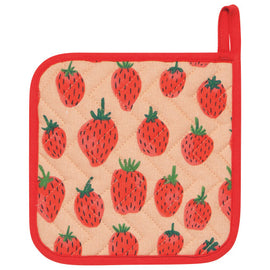 Berry Sweet Quilted Potholder