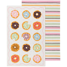 Donuts Cotton Dishtowels