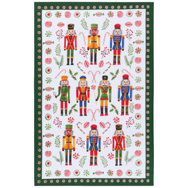 Nutcracker Printed Cotton Dishtowel