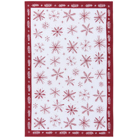 Snowflakes Dishtowel