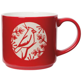 Good Tidings Cardinal Stacking Mug