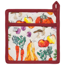 Veggie Stand Spruce Potholder