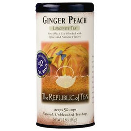 Ginger Peach Tea Bags
