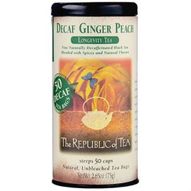 Decaf Ginger Peach Tea Bag