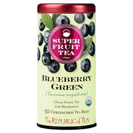 Organic Blueberry Green Superfruit Tea Bags