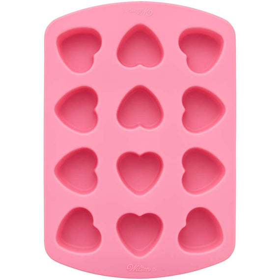 Heart-Shaped Valentine's Day Silicone Baking and Candy Mold