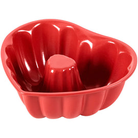 Heart-Shaped Fluted Tube Pan 8"