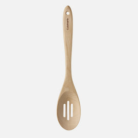 Wood Slotted Spoon