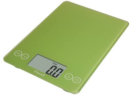 Escali Arti Glass Digital Scale Rio Red