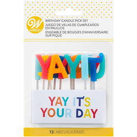 "Yay It's Your Day!" Candle Set