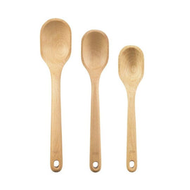 3 Piece Wooden Spoon - Kiss the Cook
