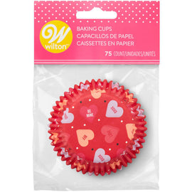 Conversation Hearts Cupcake Liners