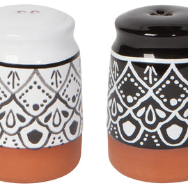 Terracotta Salt & Pepper Shakers S/2