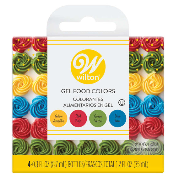 Primary Gel Food Coloring Set