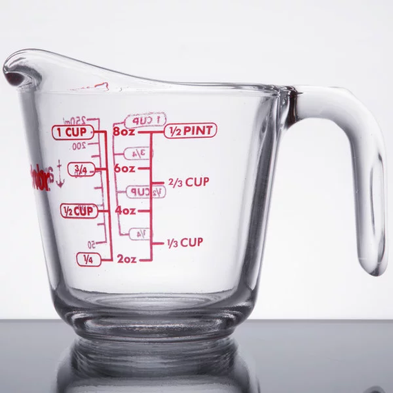 Anchor Hocking 2 Cup Glass Measuring Cup - Cook on Bay