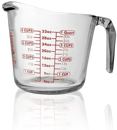 Our Table 1 Ounce Measuring Shot Glass – 20 Measurements