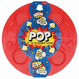 Pop Silicone Microwave Popcorn Lid