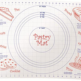 Pastry Mat with Measurements