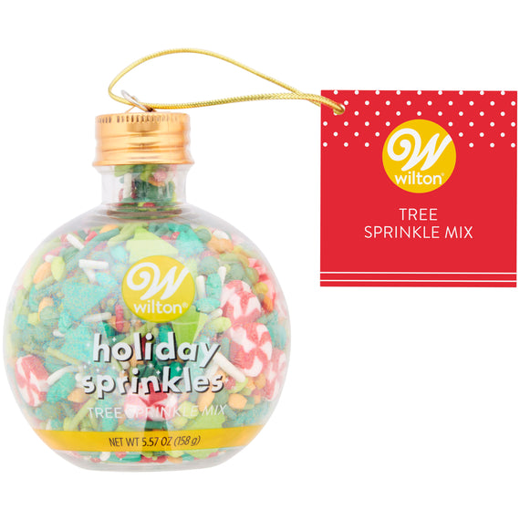 Novelty Christmas Tree Mix Ornament Sprinkle