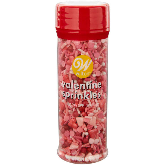 Red and Pink Hearts Valentine's Day Sprinkles