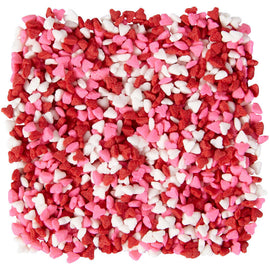 Red, Pink, and White Micro Hearts