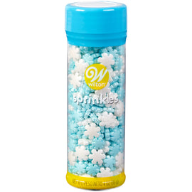 Pearlized Snowflake Sprinkles