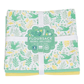 Bakers' Floursack Meadowlark Towel S/3