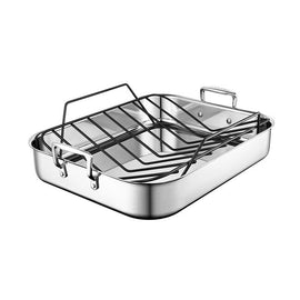 Stainless Steel Roasting Pan with Rack