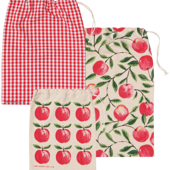 Cotton Produce Bags S/3