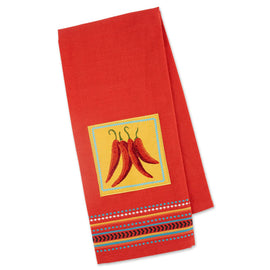Chile Embroidered Dish Towel