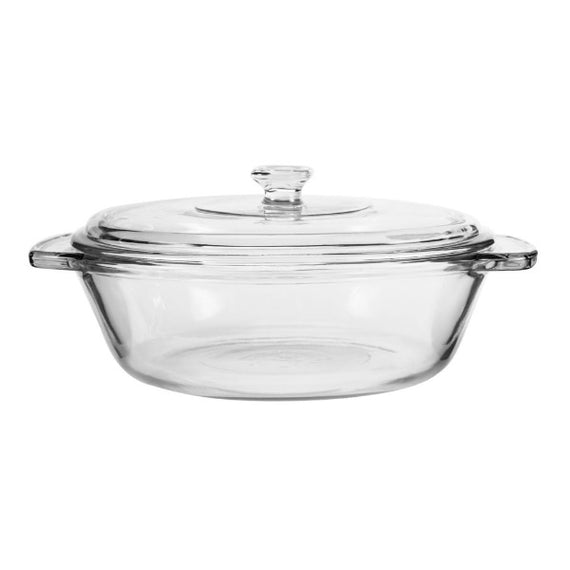 2 Qt. Glass Casserole with Cover