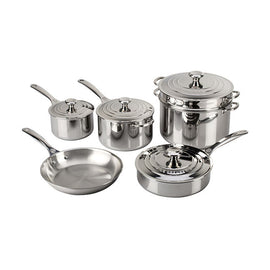 Stainless Steel 10 Piece Set