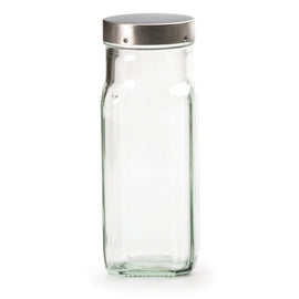 Square Glasss Spice Bottles