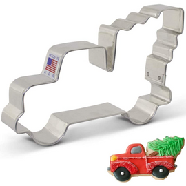 Truck with Tree Cookie Cutter