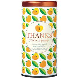 Thanks You're a Peach Tea